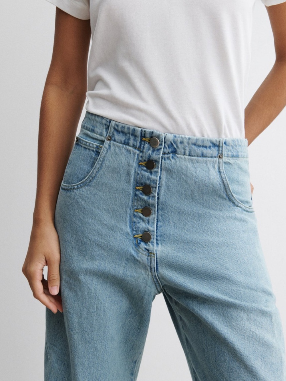 Rachel comey - elkin jeans - washed mission denim - size 2 - Picture 2 of 7